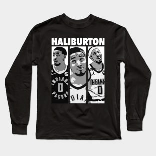 Tyrese Haliburton Basketball Long Sleeve T-Shirt